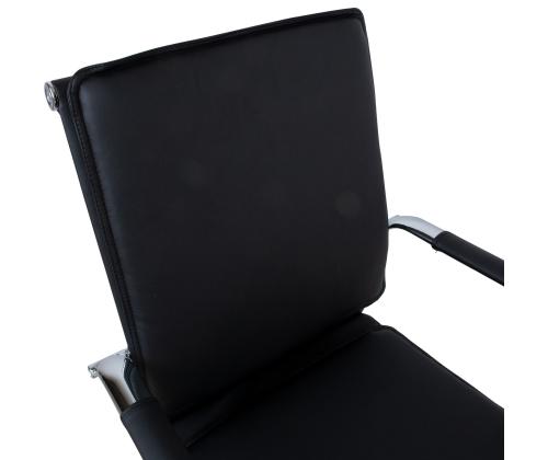 Tietokonetuoli/työtuoli ULTRA 54,5x63xH94-104cm, musta keinonahka