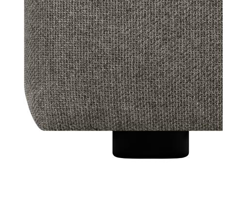 Mannermainen sänky LEENA 160x200cm, patjalla, tumma beige, 176x221xH110cm