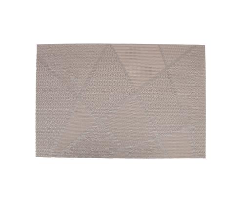 Pöytämatto TEXTILE 30x45cm, beige ruudullinen kuvio