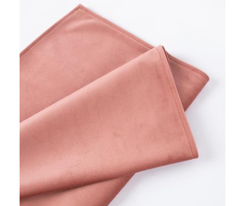 Ruudullinen VELVET 2, 43x116cm, vanaroosi, 100% polyesteri, kangas-387