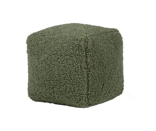 Tyyny LARRY kuutio, 25x25x25cm, vihreä, 100% polyesteri, kangas 465