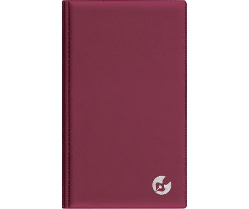 Kalenterimerkintä Miniboss DAY, kierresidottu, muovikannet (TUMMA PUNAINEN) 00266/40095