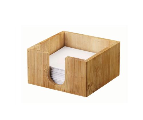 Memo holder Bamboo FOROFIS 10.8x10.8x5.8cm