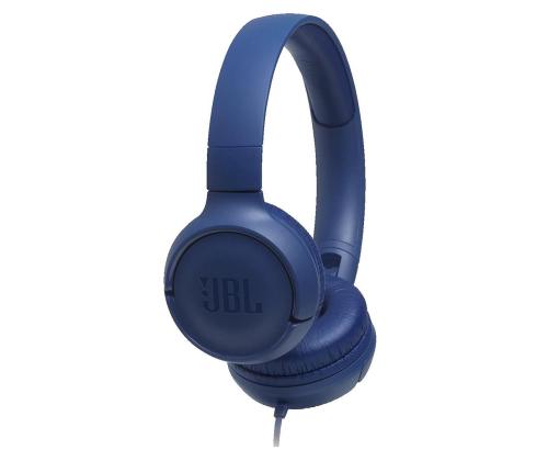 JBL Tune 500, sininen - Kuulokkeet korvassa