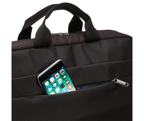 CASE LOGIC Advantage Attaché 15.6", musta - Kannettavan tietokoneen laukku