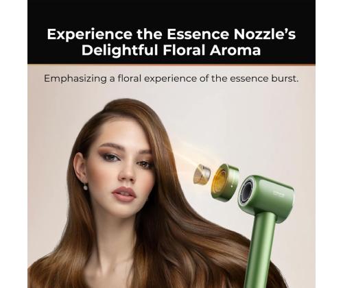 Dreame Hair Glory Master, vihreä - Hiustenkuivaaja