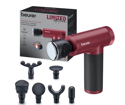 Beurer MG 195 Hot & Cold Limited Edition, musta/punainen - Hierontalaite