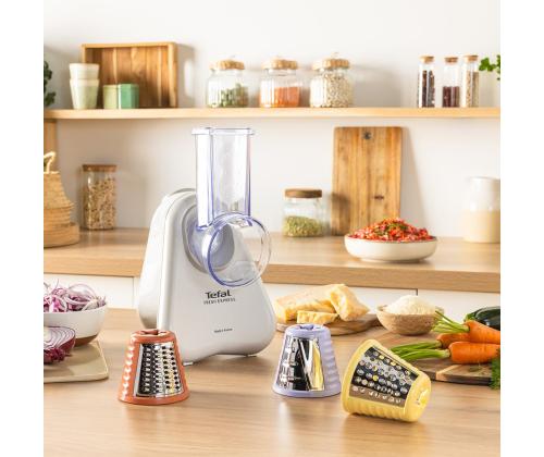 Tefal Fresh Express, harmaa - Vihannesten pilkkomiskone