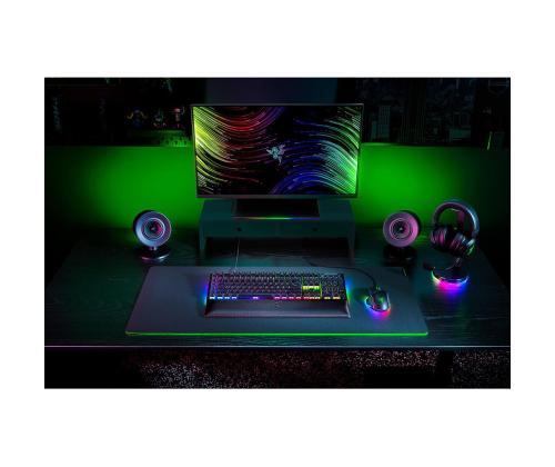 Razer BlackWidow V4, vihreä kytkin, mekaaninen, SWE, musta - näppäimistö
