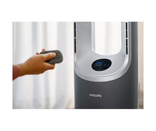 Philips Air Performer 8000, tummanharmaa - Kolme yhdessä -ilmanpuhdistin, tuuletin ja kuumailmapuhallin