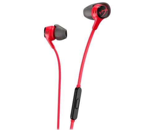 HyperX Cloud Earbuds II, punainen - Kuulokkeet - Kuulokkeet