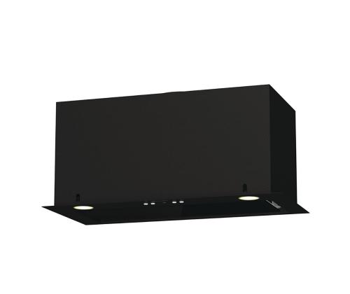 Hisense, 650 m³/h, leveys 60 cm, musta - Sisäänrakennettu ilmanpuhdistin