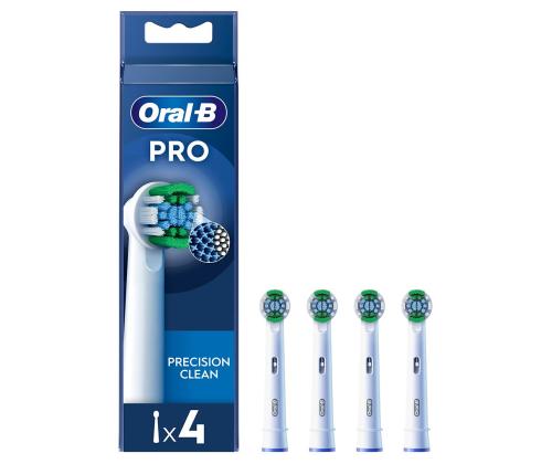 Braun Oral-B Precision Clean Pro, 4 kpl, valkoinen - Lisäharjakset