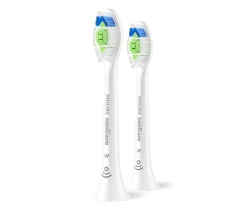 Philips Sonicare Optimal White, 2 kpl, valkoinen - Hammasharjan kärjet