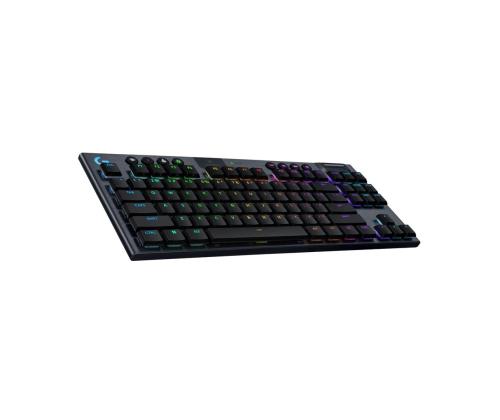 Logitech G915 X Lightspeed, TKL, taktiili, US, musta - Langaton näppäimistö