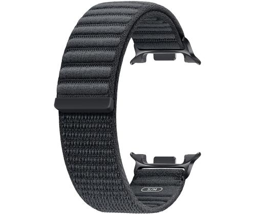 Samsung Galaxy Watch Fabric Band, S/M, tummanharmaa - Kellonhihna - Kellonhihna