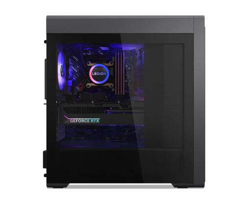 Lenovo Legion Tower 7, 64 GB, 2 TB, RTX 5080, tummanharmaa - Pöytäkoneet