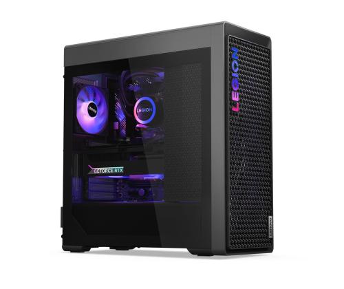Lenovo Legion Tower 7, 64 GB, 2 TB, RTX 5080, tummanharmaa - Pöytäkoneet