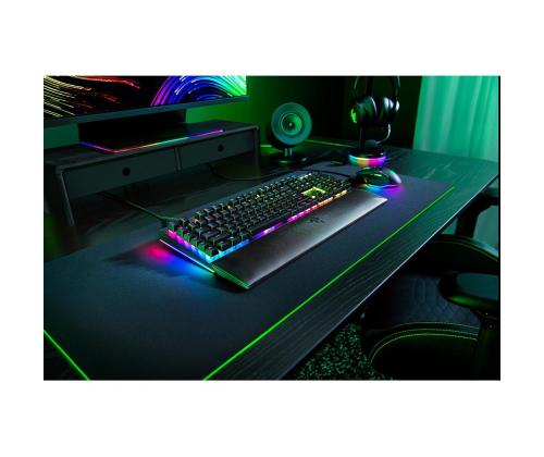Razer BlackWidow V4, vihreä kytkin, mekaaninen, SWE, musta - näppäimistö