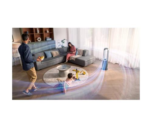 Philips Air Performer 8000, tummanharmaa - Kolme yhdessä -ilmanpuhdistin, tuuletin ja kuumailmapuhallin