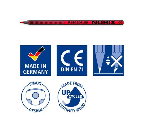 STAEDTLER Norix® 186 värikynää 12 väriä
