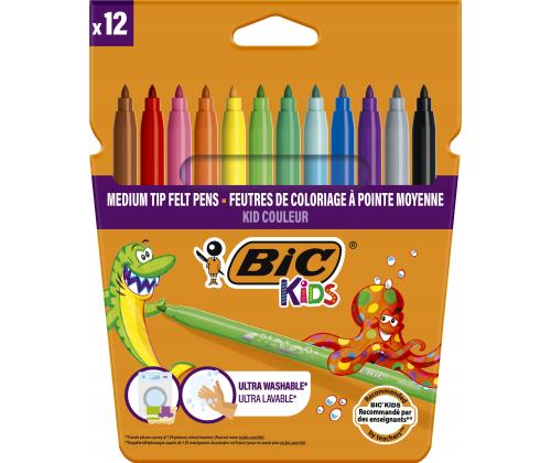 BIC Kids -huopakynät, 12 väriä