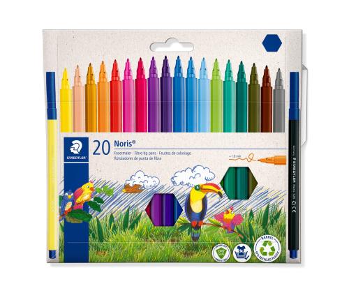 STAEDTLER Noris -huopakynät 20 väriä