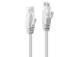 KAAPELI CAT6 U/UTP 0.5M/VALKOINEN 48091 LINDY