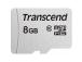 MUISTI MICRO SDHC 8GB/CLASS10 TS8GUSD300S TRANSCEND TRANSKEND