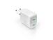 Puro MiniPro, USB-C, 35 W, valkoinen - Lataussovitin