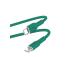 Puro Soft, USB-C / USB-C, 1,5 m, tummanvihreä - Kaapeli