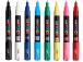 Väritussi UNI Posca PC1M 0,7 mm (vakiovärit) 8 väriä