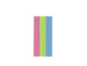 DUNI paperiset juomapillit 20 cm 50 kpl (värikkäät)