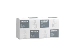 Lakanapyyhe 3-kerroksinen KATRIN Plus OneStop L3 Z-taitto 34x23,5cm 90 arkkia pakkauksessa (345201)