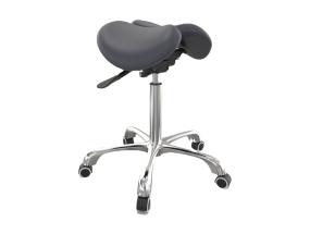 Tietokonetuoli/työtuoli ergonominen satulatuoli TOP2 musta