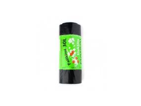 Roskapussit Plasta, 30l/15 kpl, musta
