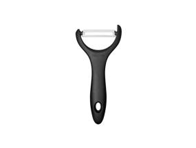 Fiskars Essential 1065599 Y-muotoinen kuorimaveitsi, musta