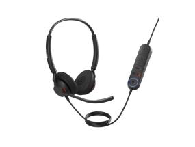 Jabra Engage 40 MS Stereo Inline Link langalliset kuulokkeet, USB-A, musta