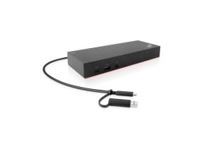 Lenovo ThinkPad 40AF0135EU hybridi USB-C/USB-A telakointiasema, langallinen, musta