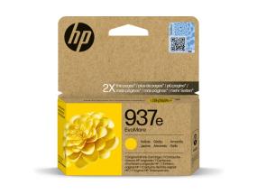 HP 937e EvoMore (4S6W8NE) mustekasetti, keltainen