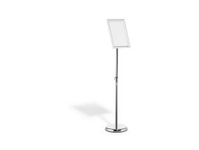 Esiteteline lattialle jalalla A4 Durable