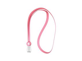 Silikoninen kaulanauha ERICH KRAUSE 40cm pinkki