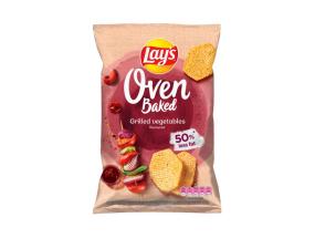 LAY´S uunissa paistettuja perunalastuja. grilli. kasvisten maku. 125 g
