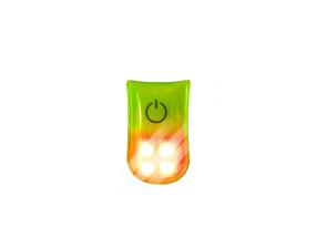 Kiinnitettävä magneettinen LED-liitin HV07 keltainen (pari)