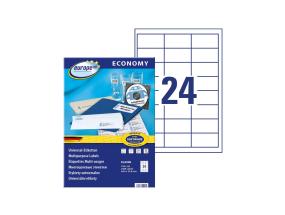 Tarratarra AVERY Economy 64,6x33,8mm 24 arkilla 100 arkkia