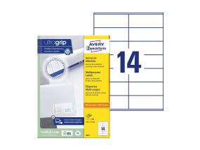Kopio-lasertarra 105x41mm 100 arkkia/ltk. ZW 3477 14-osainen