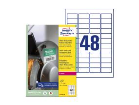 Kopio-lasertarra erittäin kestävä 45,7x21,2 L7911-10 Avery Zweckform