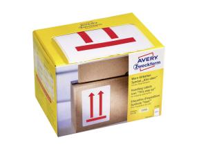 Tarratarra AVERY Zweckform varoitustarra (säilytä ylösalaisin)
