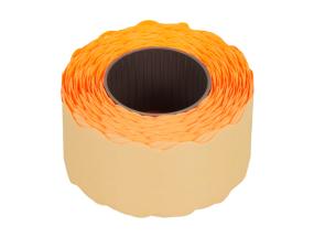 Tarra hintapistooliin 26x12mm oranssi vaalealla liimalla 1500 kpl rullassa