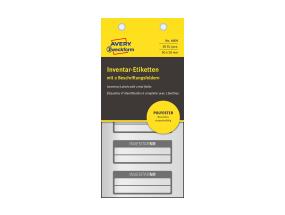 Tarratarra varaston polyesterikalvolle AVERY Zweckform 50x20mm 10 arkkia musta (6909)